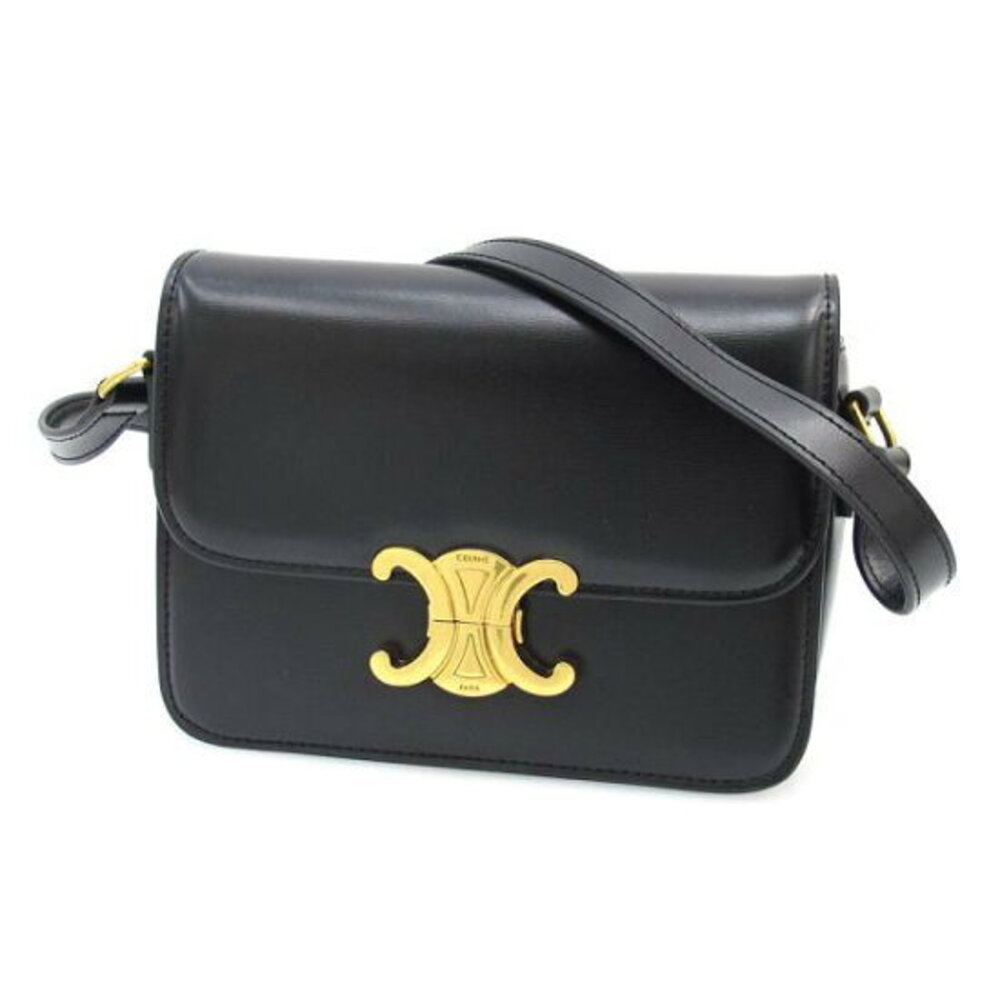 Celine Teen Triomphe Bag Shiny Calfskin